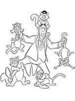 coloriage aristochats edgar et les chats